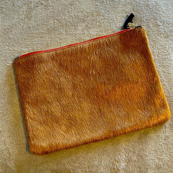 Clare V Bags Clare V Pony Hair Clutch Poshmark